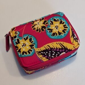 Vera Bradley, Starburst Red, Travel/Pill Case Organizer.